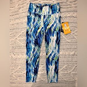 Girls Avia Fitted Athletic pants Leggings, activewear stretch